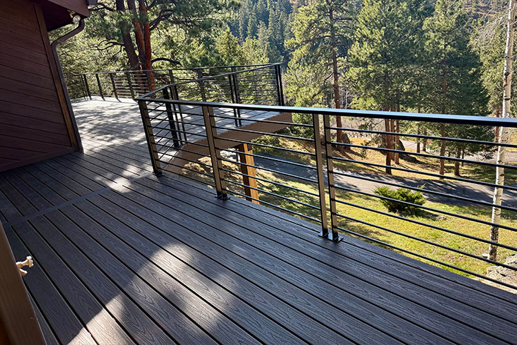 Morrison-Trex-deck-with-custom-iron Railing