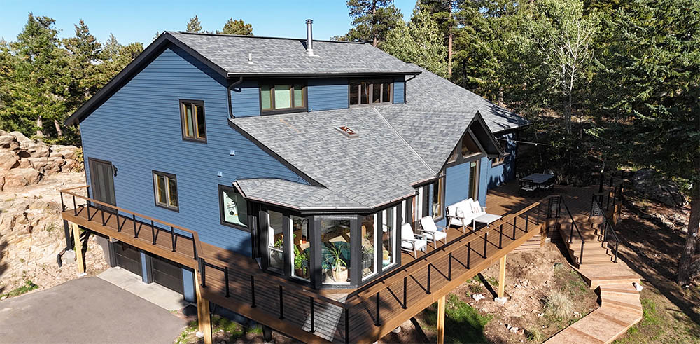 Evergreen custom Trex Deck